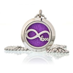 Aromatherapy diffuser necklace Infinity/ Love
