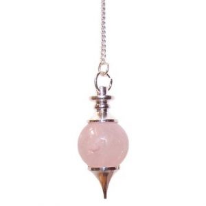 rose quartz pendulum