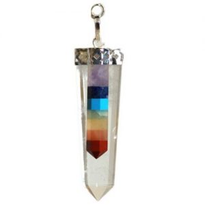 7 chakra bound crystal pendulum