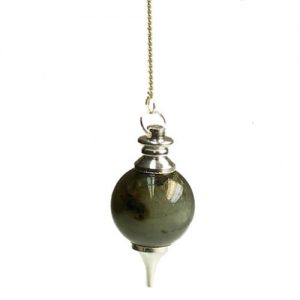 labradorite sphere pendulum