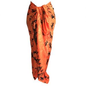 orange sarong