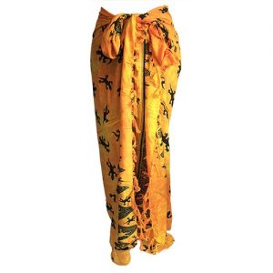 yellow sarong