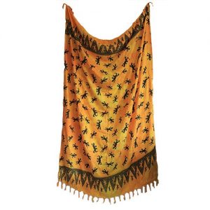 yellow sarong