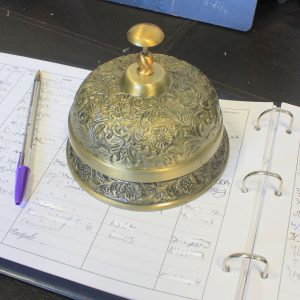 luxury hotel desk bell