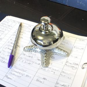 starfish desk bell