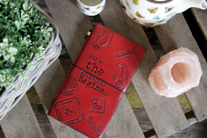 handmade leather journals