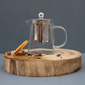 glass infuser teapot