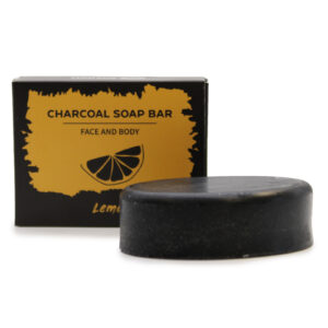 lemon charcoal soap