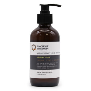 juniper, lime and spearmint hand and body lotion