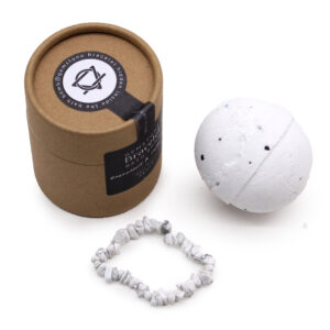 gemstone bracelet bath bomb
