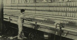 1800 knitting machine in factory