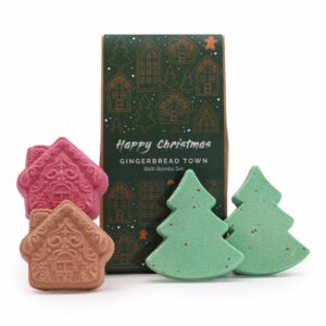Gingerbread xmas bath bombs