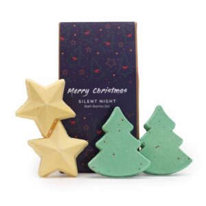 SILENT NIGHT CHRISTMAS BATH BOMBS
