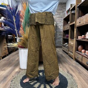 YOGA PANTS FISHERMAN STYLE KHAKI