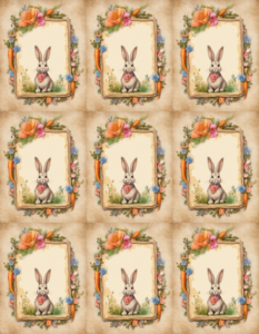 easter bunny tag 1