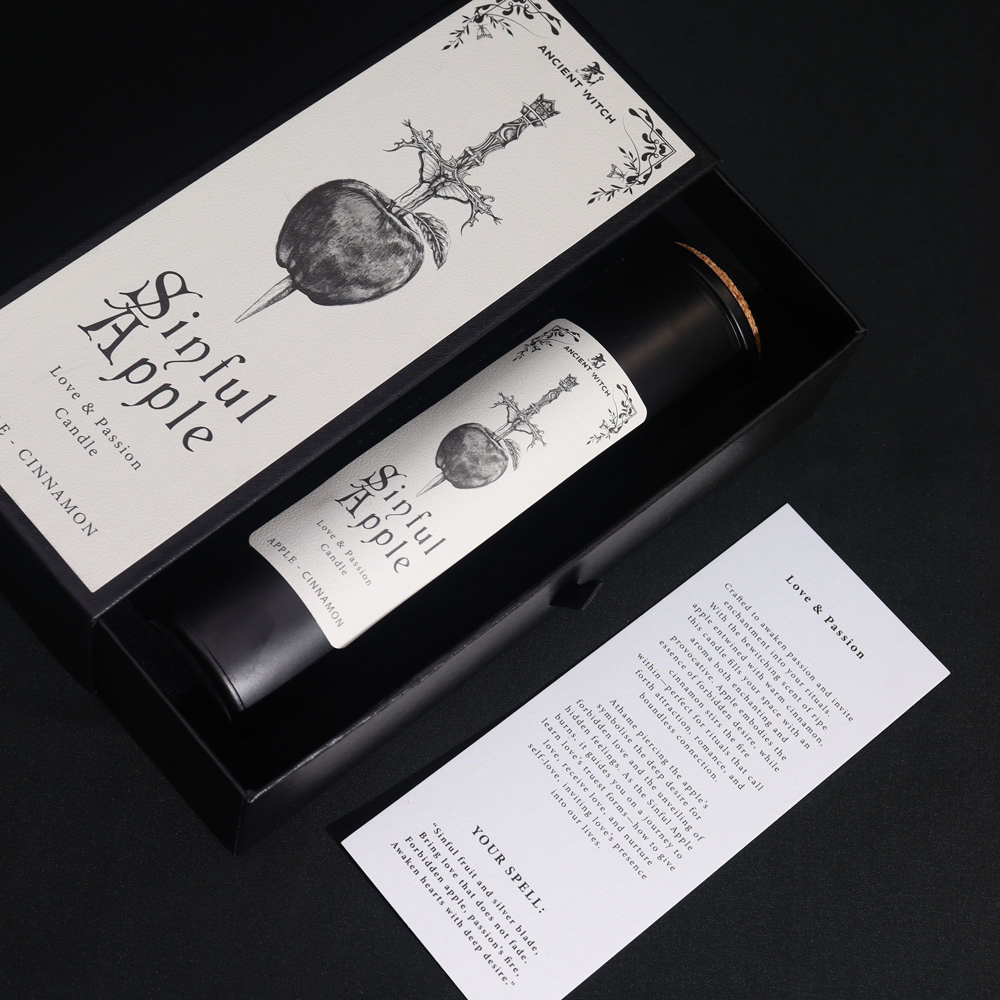 Ancient Witch Ritual Candles - Sinful Apple - Image 6