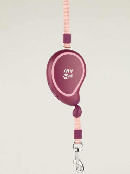 Paw Pet Leash - Mini Mango - Plum - 3m