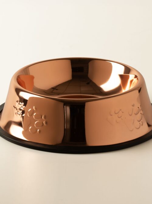PAW Food Bowls - Single Copper Style - 18cm - Stainless Steel (304)