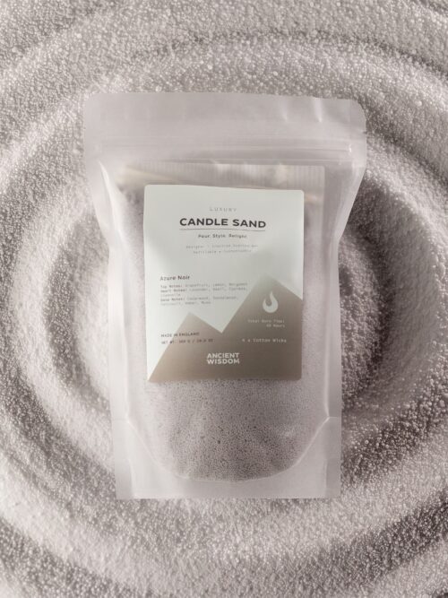 Fragranced Candle Sand - Warm Grey - Azure Noir - 300g