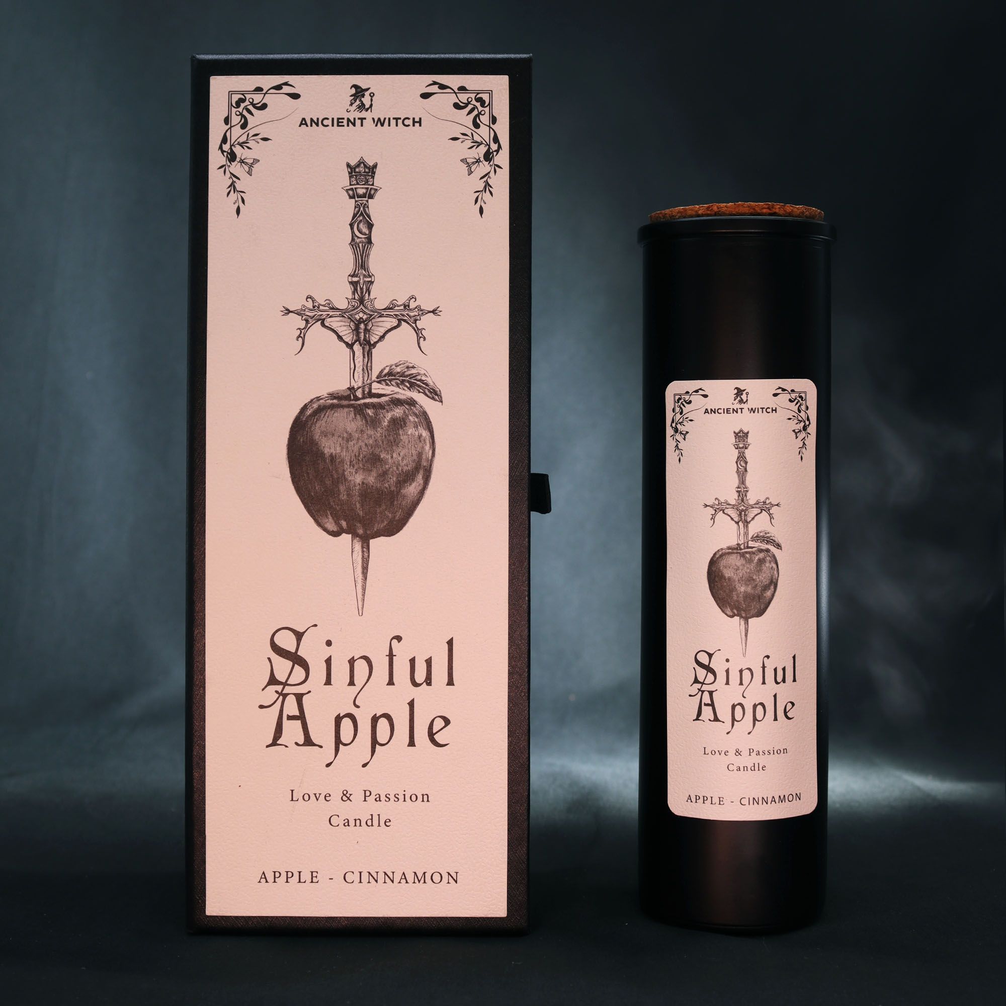 Ancient Witch Ritual Candles - Sinful Apple - Image 3