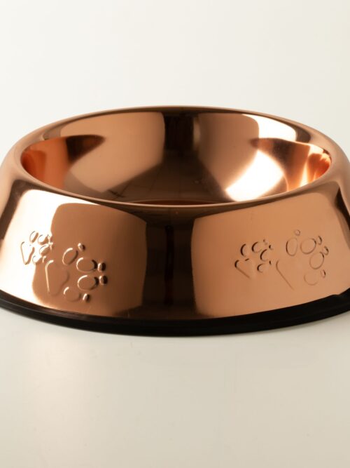 PAW Food Bowls -  Single Copper Style - 22cm - Stainless Steel (304)