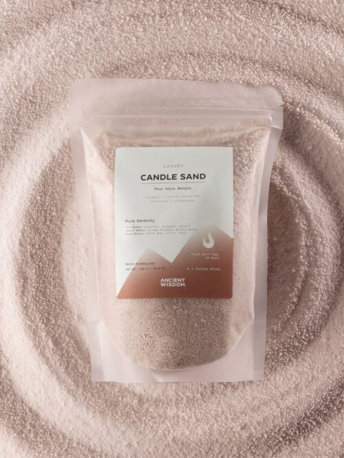 Fragranced Candle Sand - Latte Beige - Pure Serenity - 300g