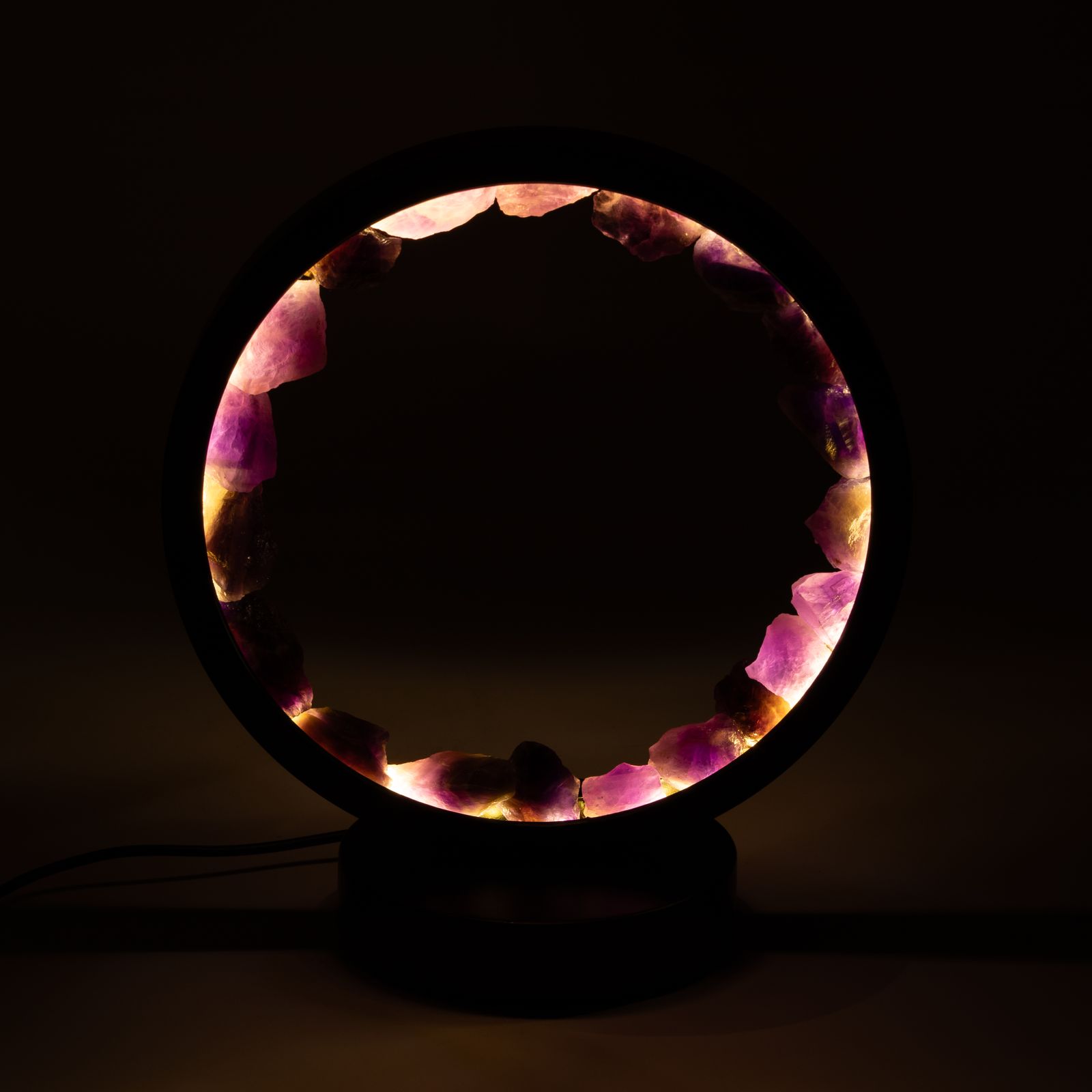 Gemstone Halo Lamp - Zen Spirit - Amethyst - Image 5