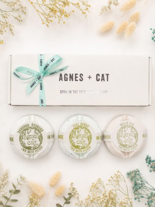 Agnes + Cat Berry & Fig Bath Fizzer Gift Set