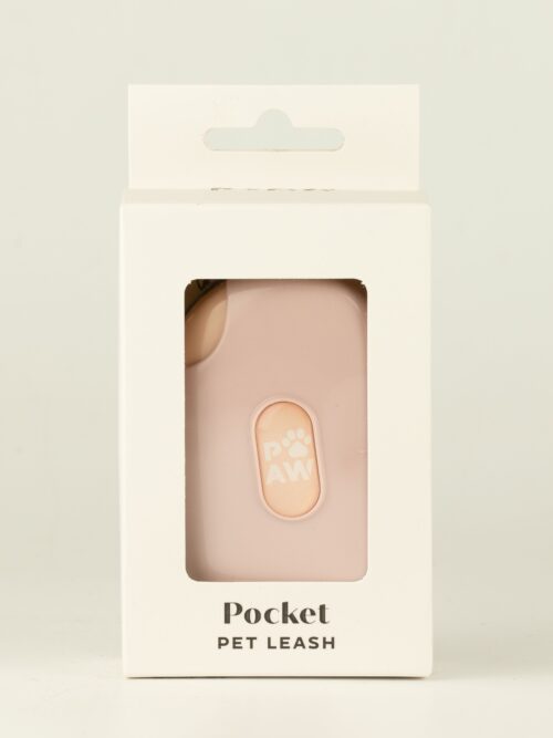 Paw Pet Leash - Pocket Pod - Pink - 1.5m