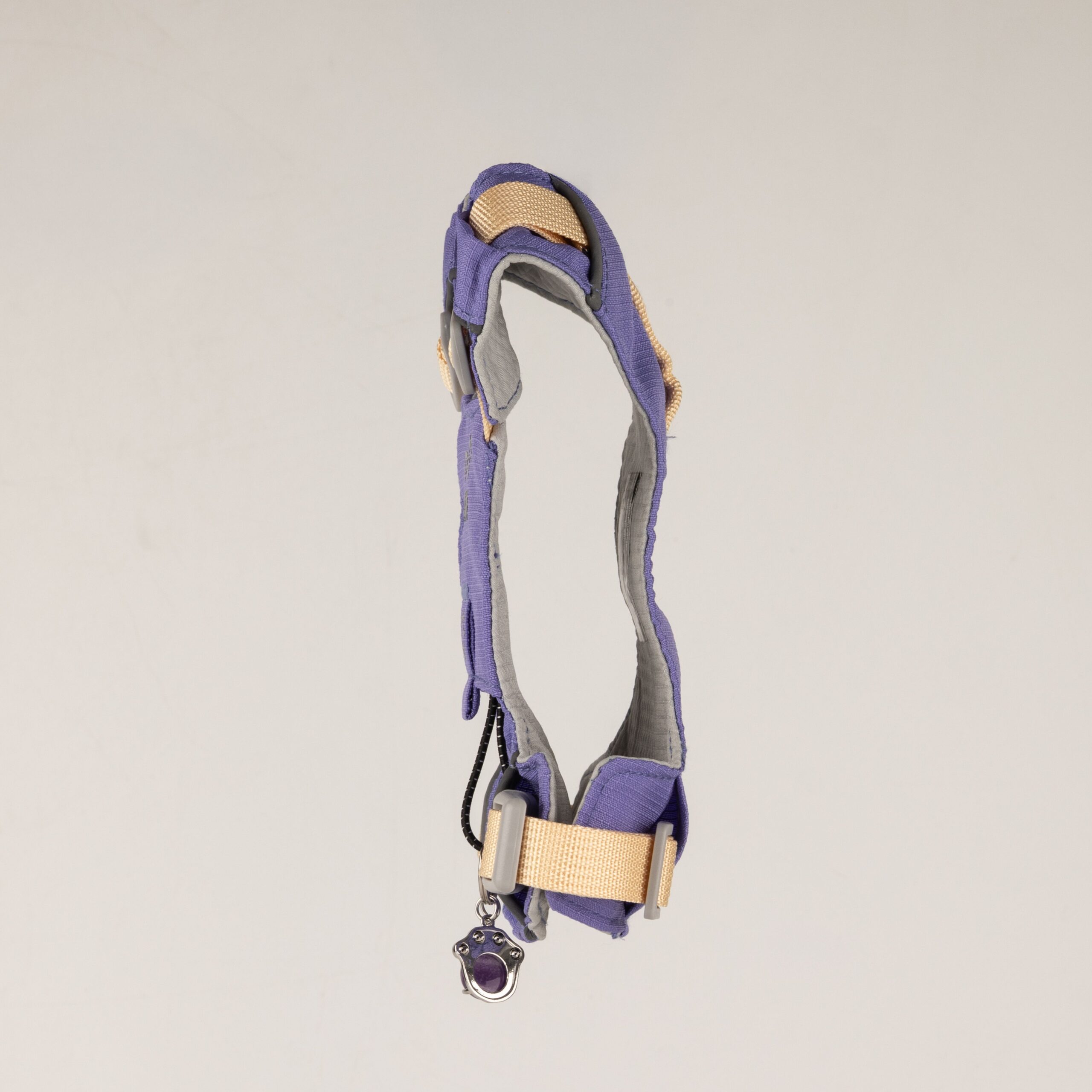 PAW - XS (2-4Kg) Dog Step-in Guardian Harness with Reflective Mesh - Lavender - Amethyst Charm - Image 7