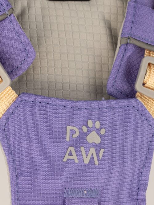 PAW - XS (2-4Kg) Dog Step-in Guardian Harness with Reflective Mesh - Lavender - Amethyst Charm