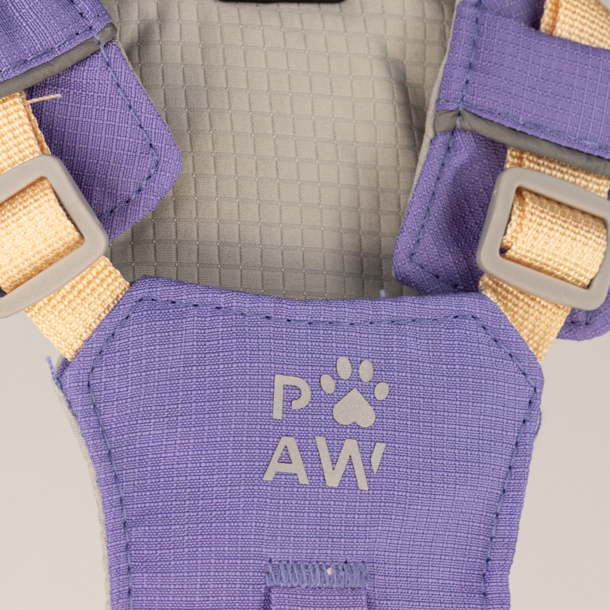 PAW - XS (2-4Kg) Dog Step-in Guardian Harness with Reflective Mesh - Lavender - Amethyst Charm