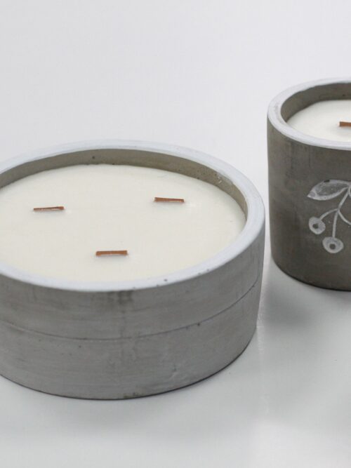 Large Round - Crushed Vanilla & Orange