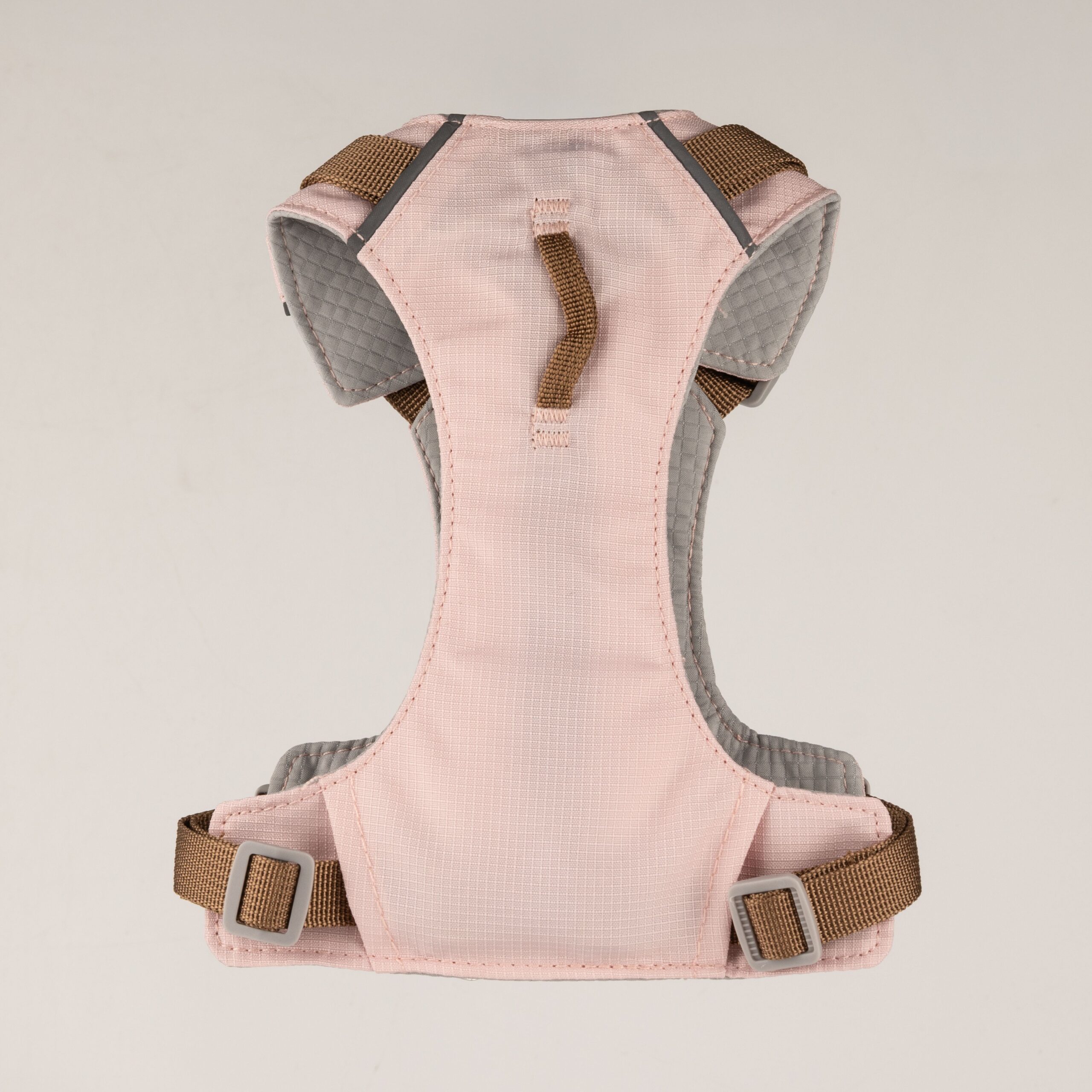 PAW - S (4-8Kg) Dog Step-in Guardian Harness with Reflective Mesh - Soft Pink - Rose Quartz Charm - Image 9