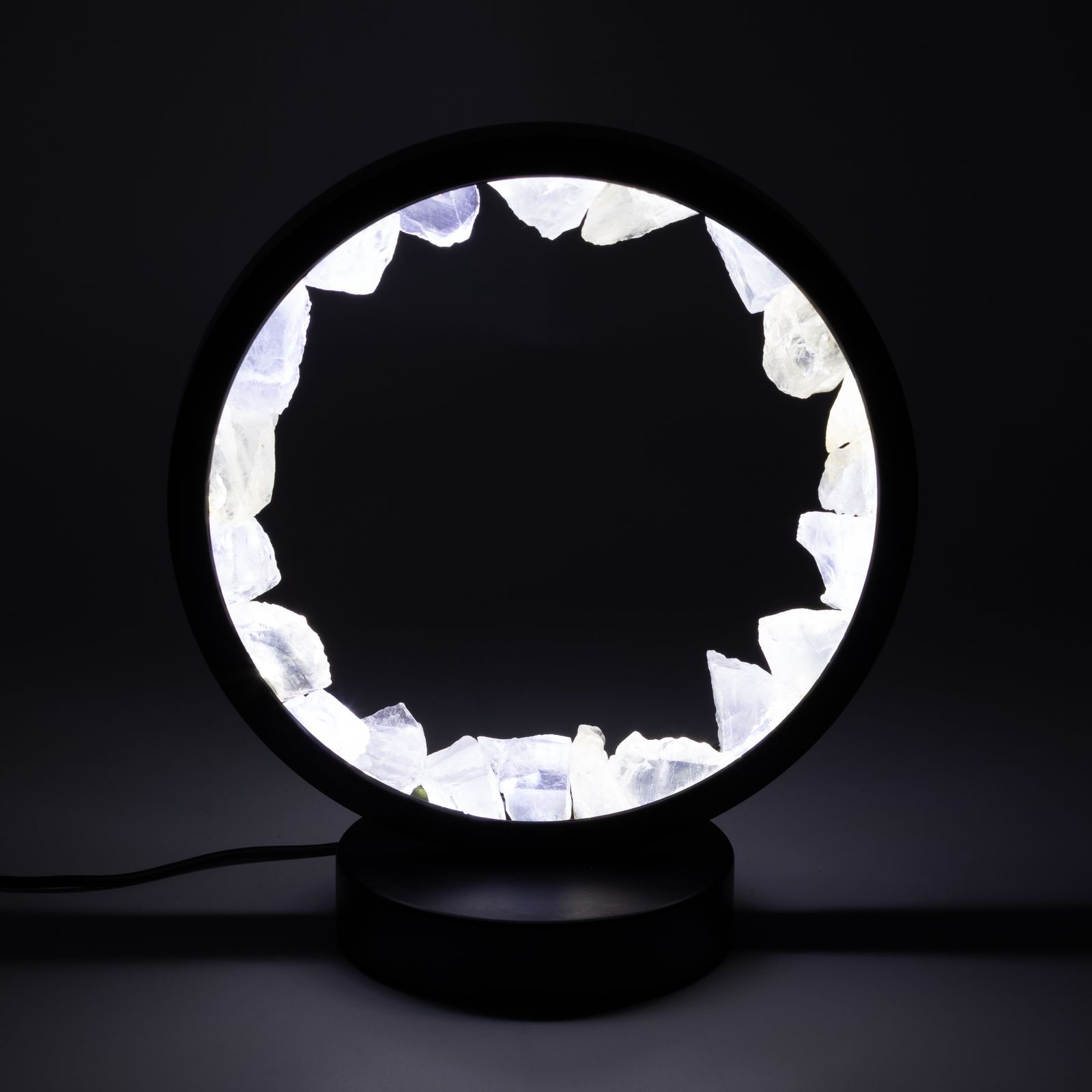 Gemstone Halo Lamp - Zen Mind - Clear Quartz - Image 5