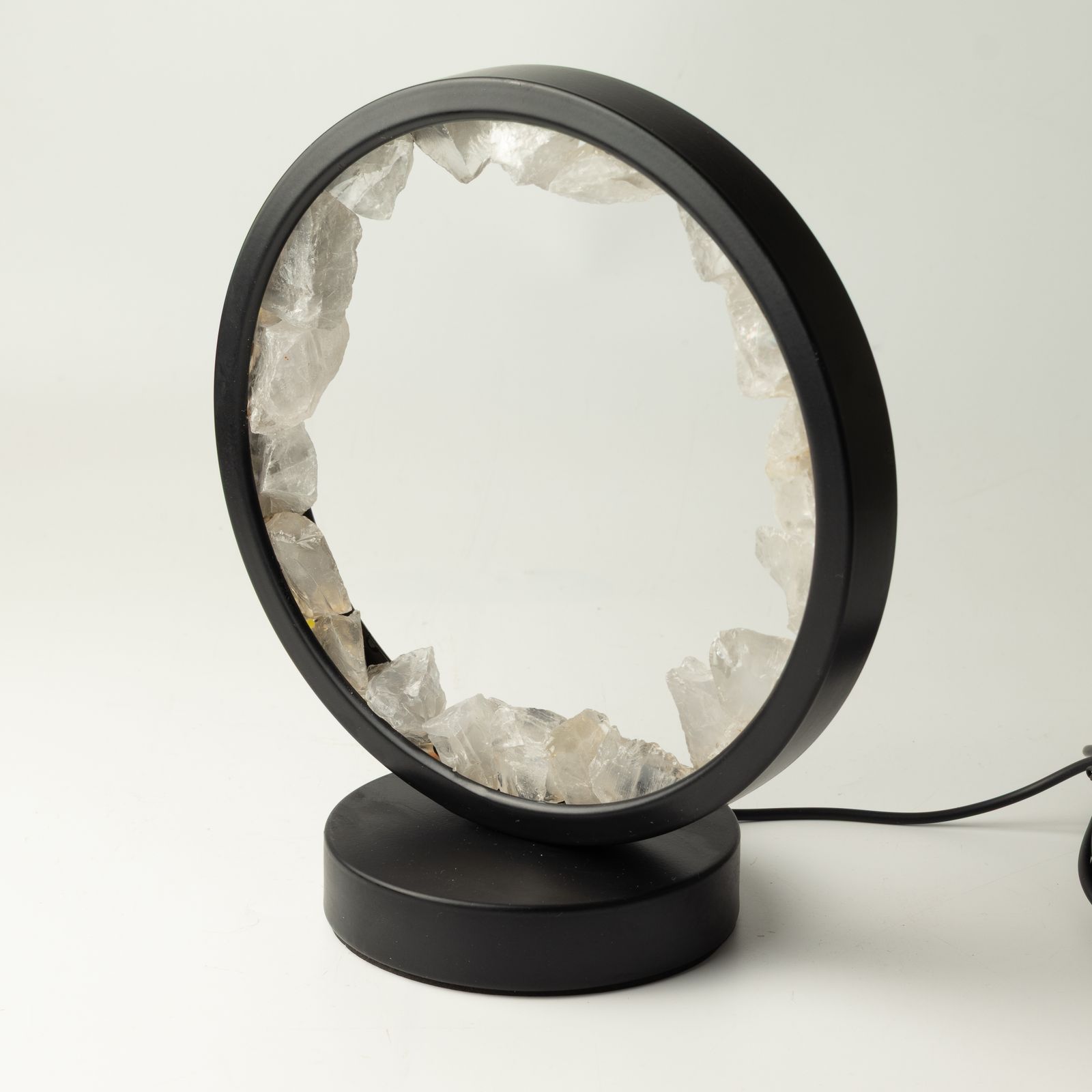 Gemstone Halo Lamp - Zen Mind - Clear Quartz - Image 6
