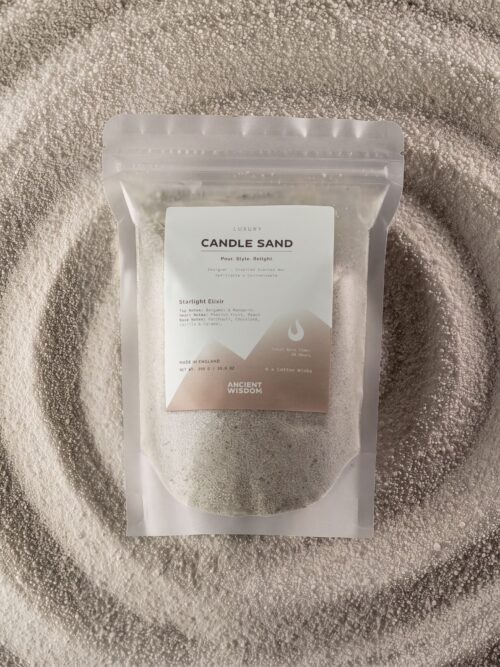 Fragranced Candle Sand - White - Starlight Elixir - 300g