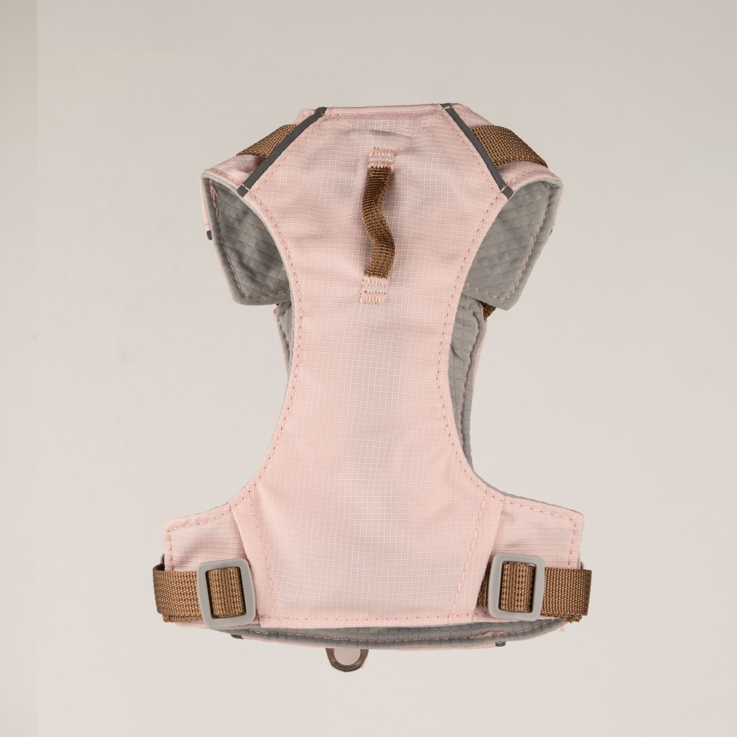 PAW - XS (2-4Kg) Dog Step-in Guardian Harness with Reflective Mesh - Soft Pink - Rose Quartz Charm - Image 6