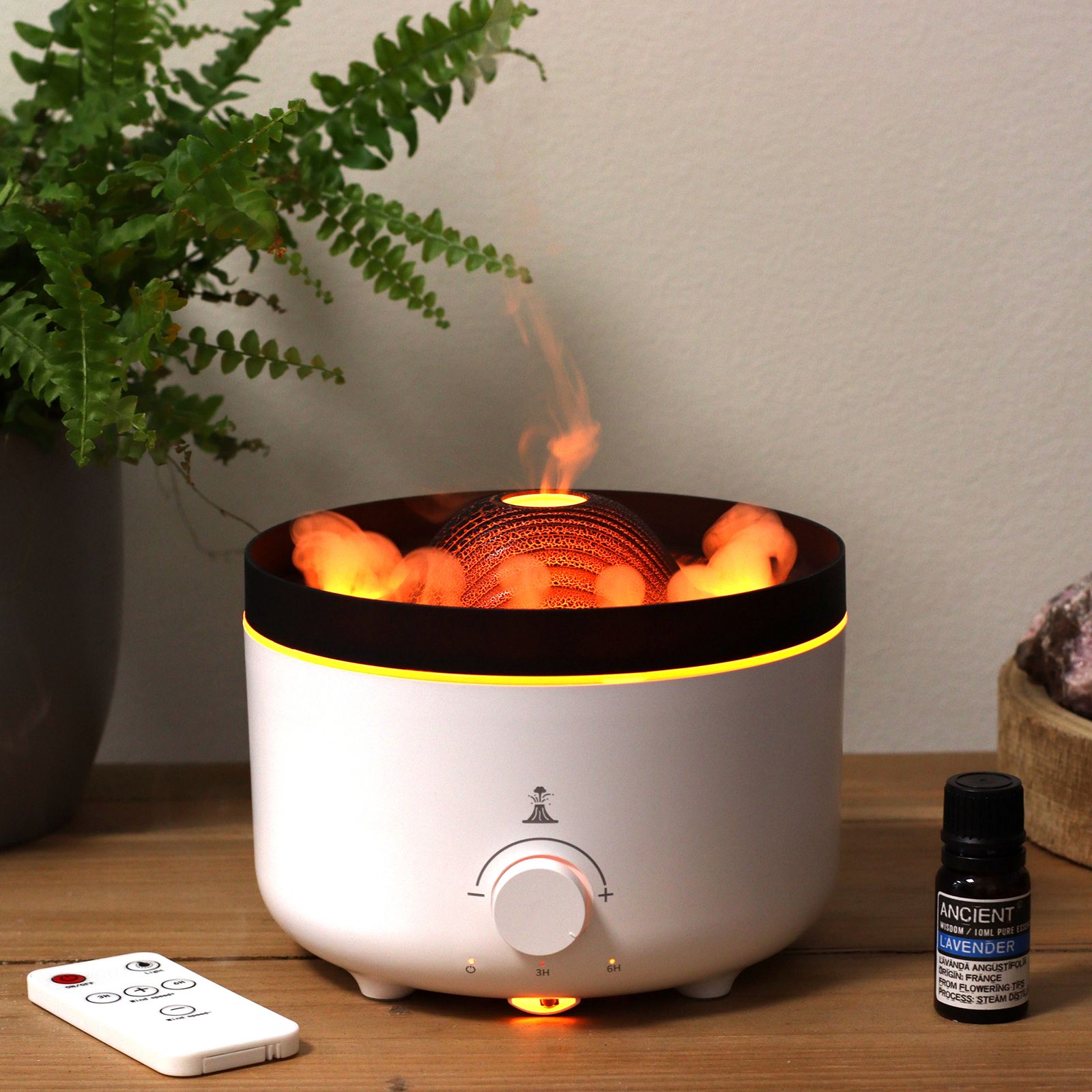 Large Volcano Effect Aroma Diffuser (plug) Two Colours - 560ml - Image 10