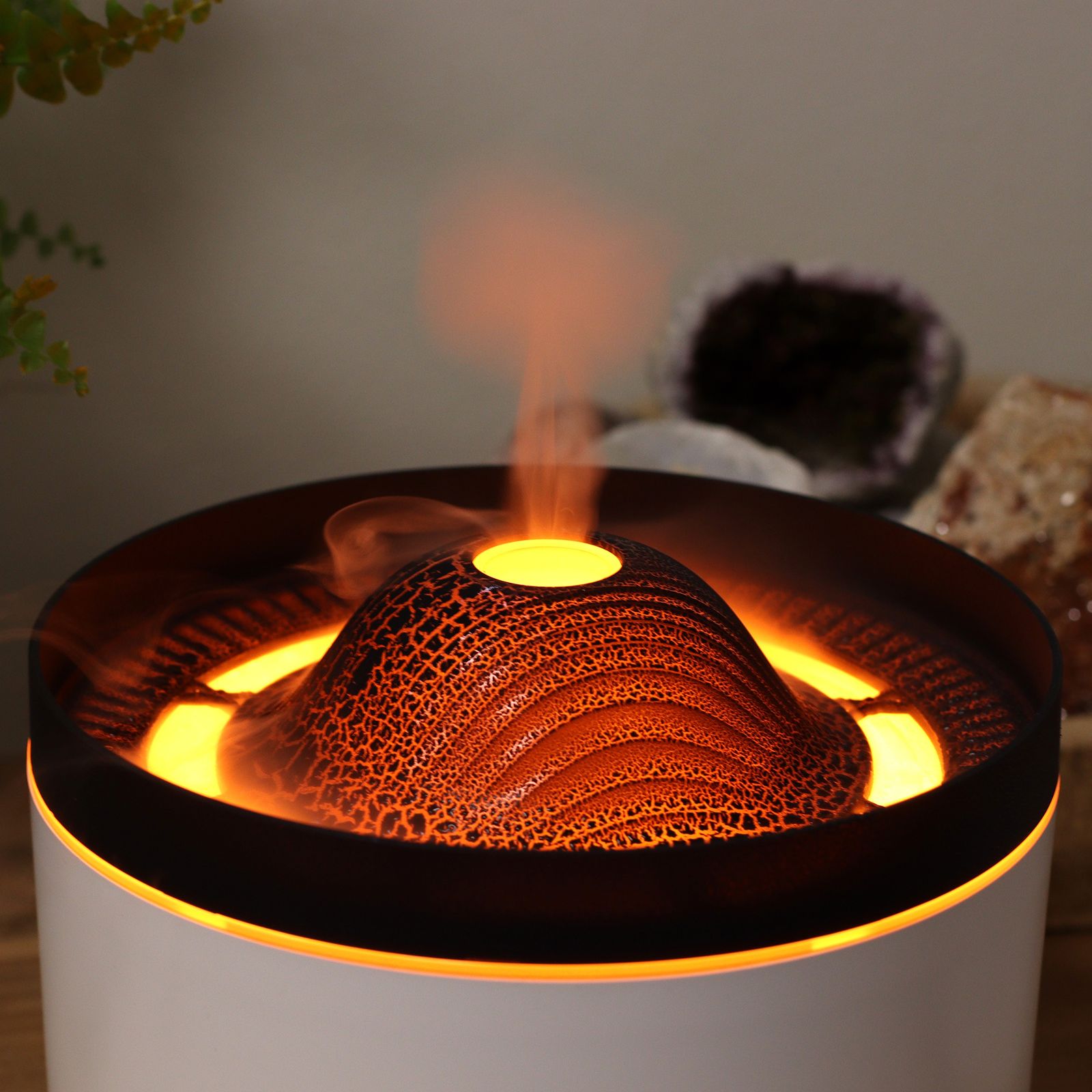Large Volcano Effect Aroma Diffuser (plug) Two Colours - 560ml - Image 7