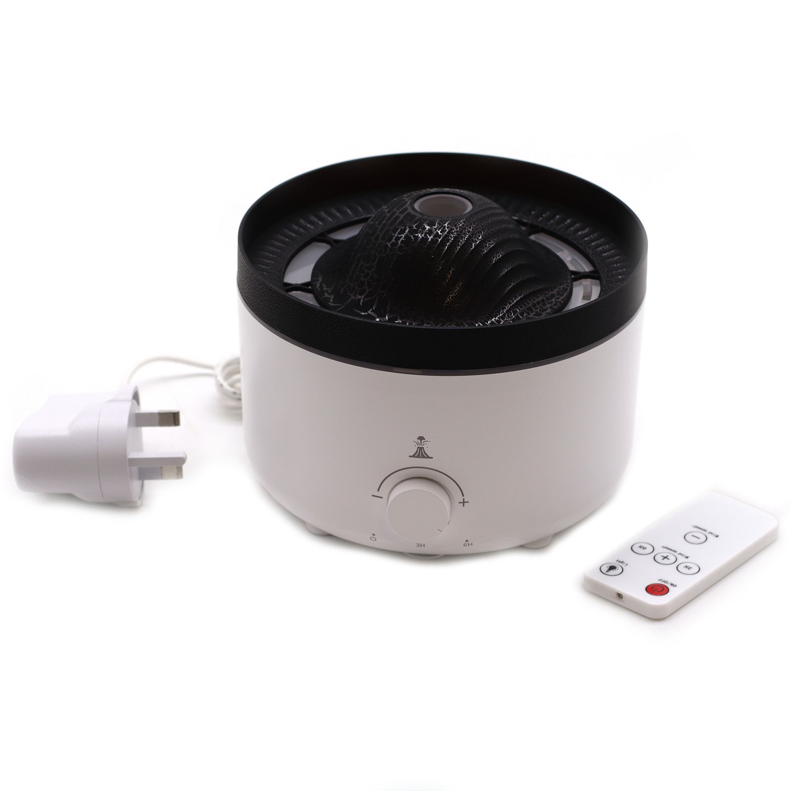 Large Volcano Effect Aroma Diffuser (plug) Two Colours - 560ml - Image 4