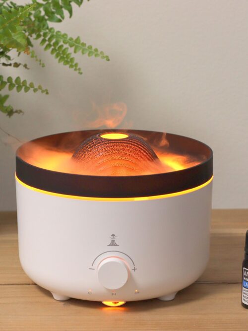 Large Volcano Effect Aroma Diffuser (plug) Two Colours - 560ml